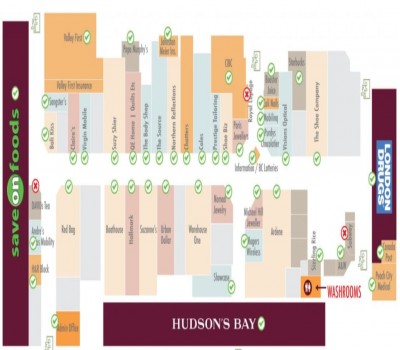 Cherry Lane Shopping Centre plan