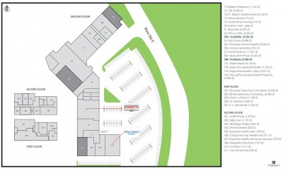 Chicopee Park Centre plan