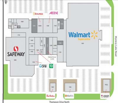 City Centre Mall  plan