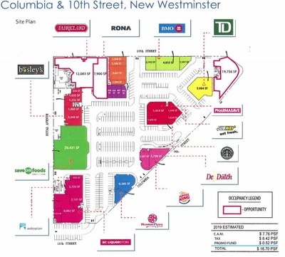 Columbia Square Plaza plan