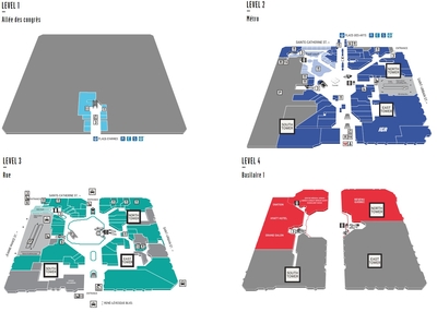 Complexe Desjardins plan