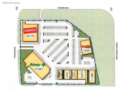 Cornerstone Power Centre plan