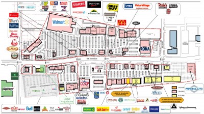 Cornerstone Prince Albert Shopping Centre plan