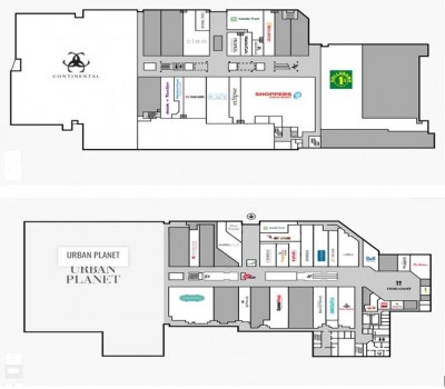 Cornwall Square Mall plan