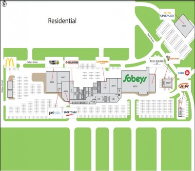 County Fair Mall - Summerside plan