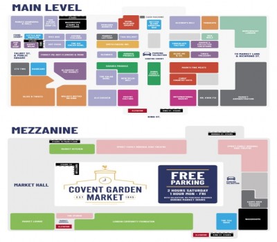 Covent Garden Market plan