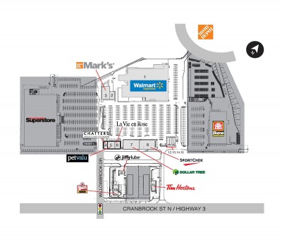 Cranbrook SmartCentre plan