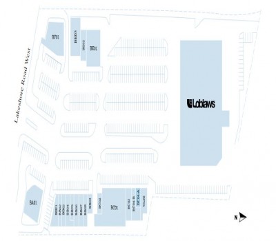 Credit Landing Shopping Centre plan