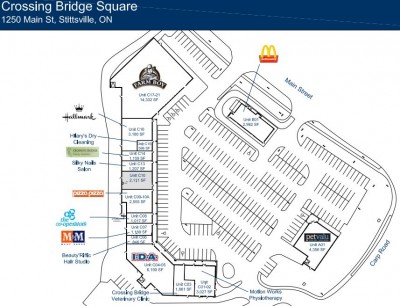 Crossing Bridge Square plan