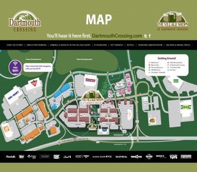 Dartmouth Crossing plan