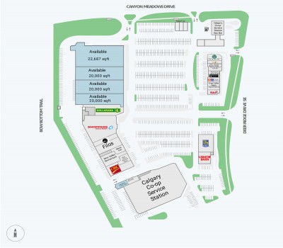 Deer Valley Market Place plan