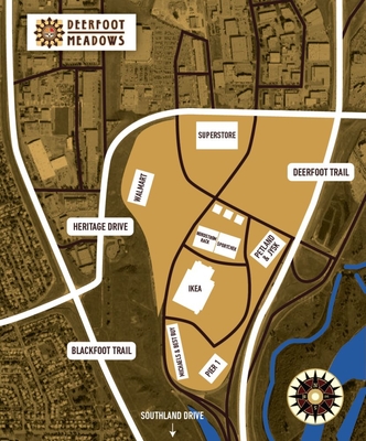 Deerfoot Meadows Mall plan