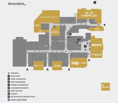 Devonshire Mall plan