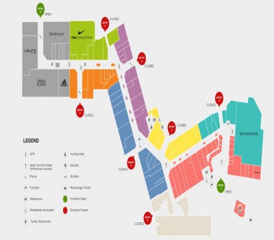 Dixie Outlet Mall - Ontario plan