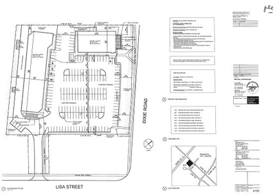 Dixie Plaza plan