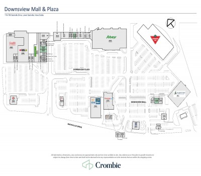 Downsview Mall plan