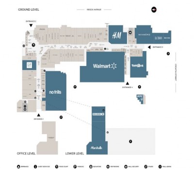 Dufferin Mall plan