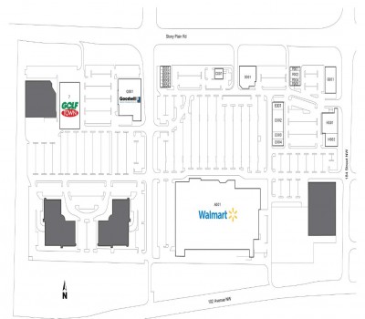 Edmonton West Retail Centre plan