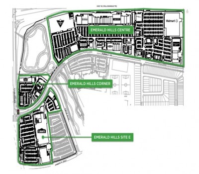 Emerald Hills Centre plan