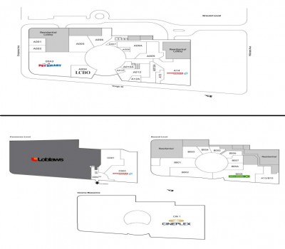 Empress Walk plan