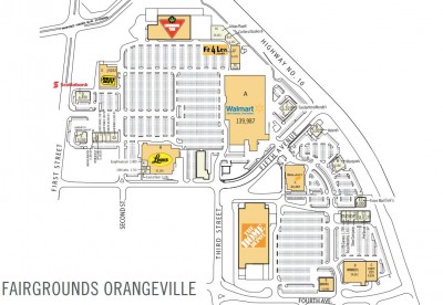 Fairgrounds Centre plan