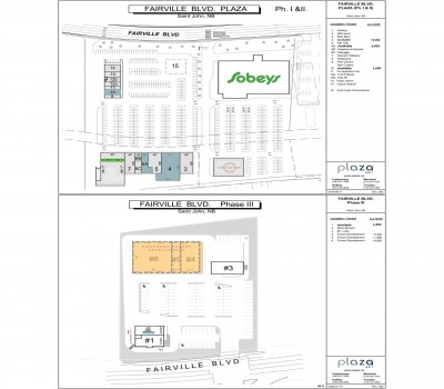 Fairville Boulevard Plaza  plan