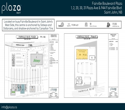 Fairville Boulevard Plaza  plan