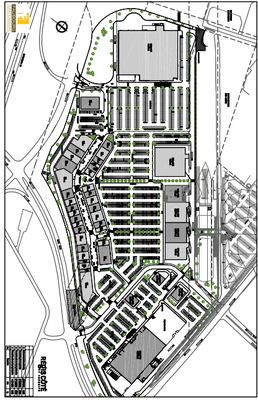 Faubourg Châteauguay plan