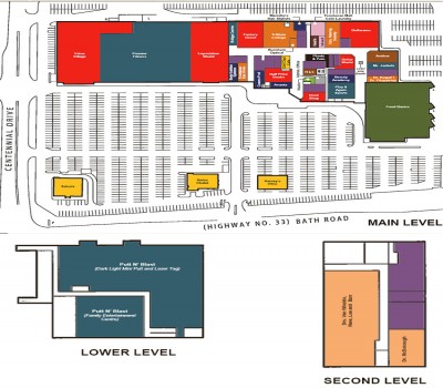 Frontenac Mall plan