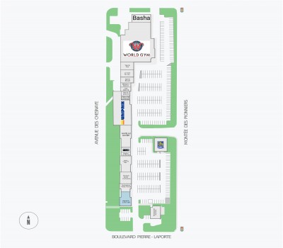 Galeries des Chesnaye plan