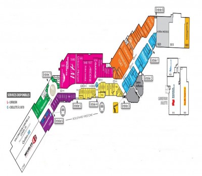 Galeries Joliette plan