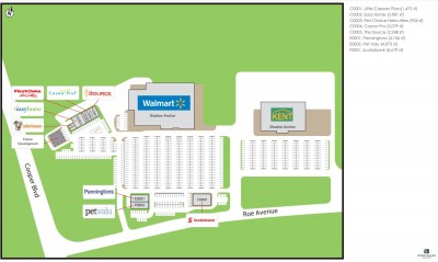 Gander Shopping Centre plan