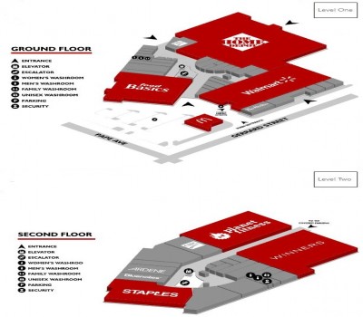 Gerrard Square Shopping Centre plan