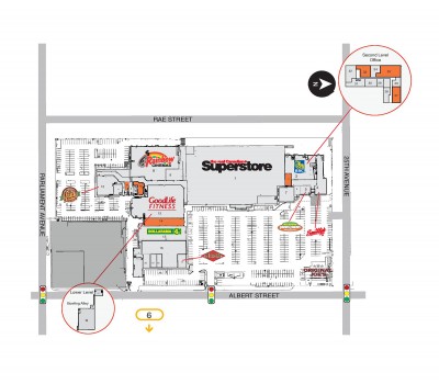 Golden Mile Shopping Centre plan