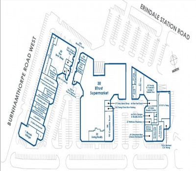 Golden Square Centre plan