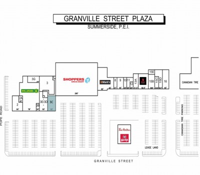 Granville Street Plaza plan