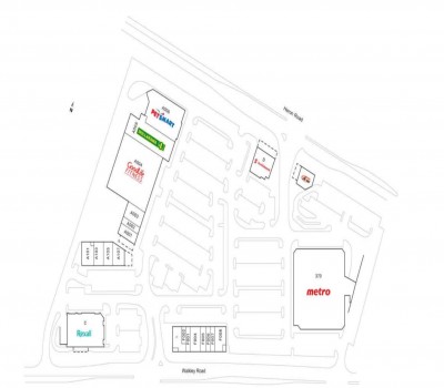 Herongate Square Mall plan