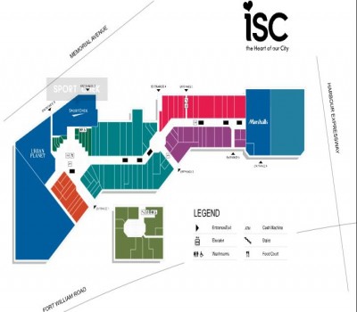 Intercity Shopping Centre plan