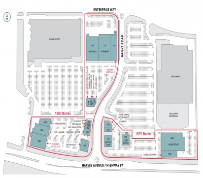 Kelowna Central Park Power Centre plan