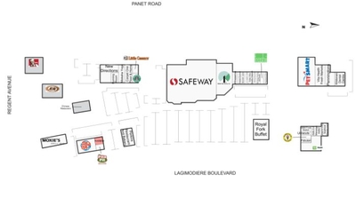 Kildonan Crossing Shopping Centre plan