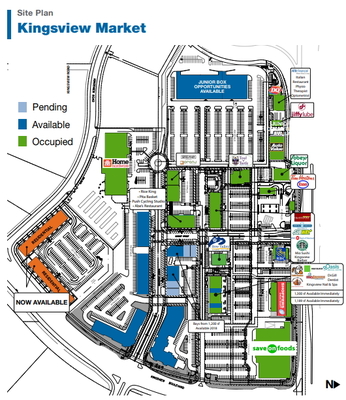 Kingsview Market plan