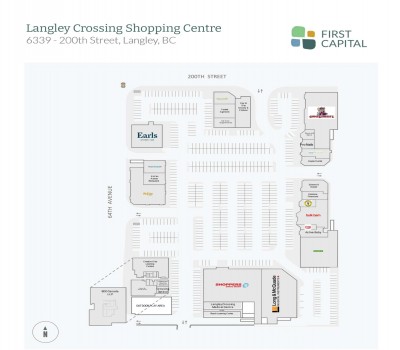 Langley Crossing Shopping Centre plan