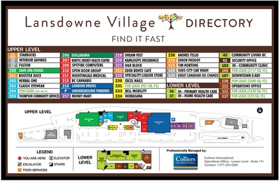 Lansdowne Village shopping centre plan