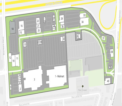 Laval West SmartCentre plan