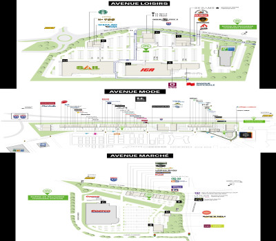 Les Avenues Vaudreuil  plan