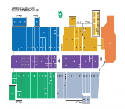 Les Promenades du Boulevard plan