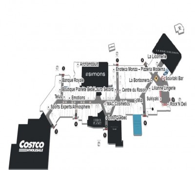 Les Promenades Gatineau plan