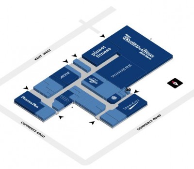 Lindsay Square Shopping Mall plan