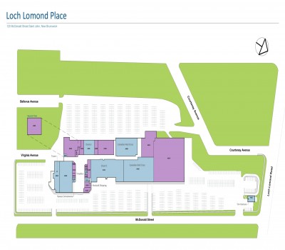 Loch Lomond Place plan