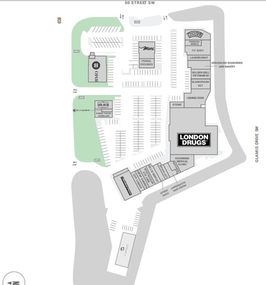 London Place West plan